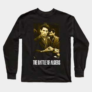 Pontecorvo's Cinematic Brilliance of Algiers Shirt Long Sleeve T-Shirt